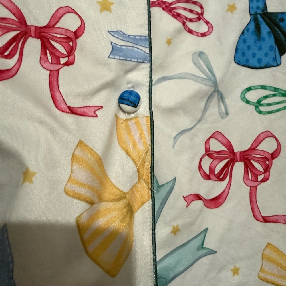 Color Bows Pajama Set - Picture 4 of 9